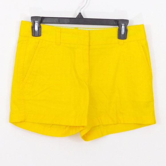 J. Crew Pants - J. Crew Chino Shorts Broken In Low Rise Yellow